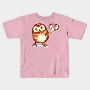 Baby's First Owl Kids T-Shirt